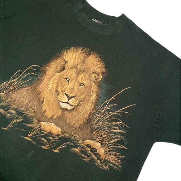 Vintage “Extinction is Forever” Lion Crewneck - Picture 4 of 5